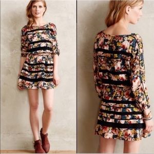 Anthropologie Garden Lace Mini Dress Sz S/P